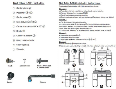 T-06 Nail Table