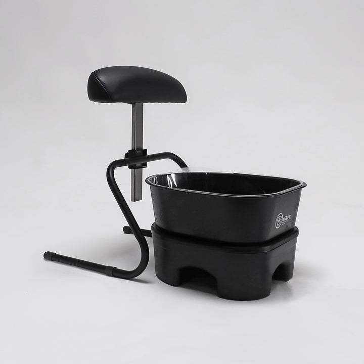 Free-Standing Foot Rest - In Black