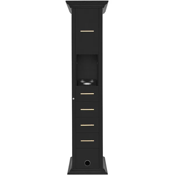 Adonis Double LED Lighted Salon Station