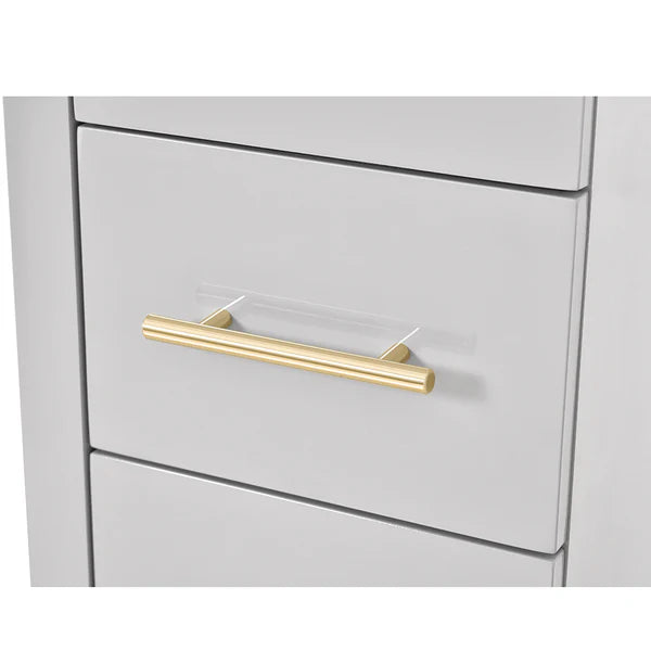 Adonis Single LED Lighted Salon Styling Station