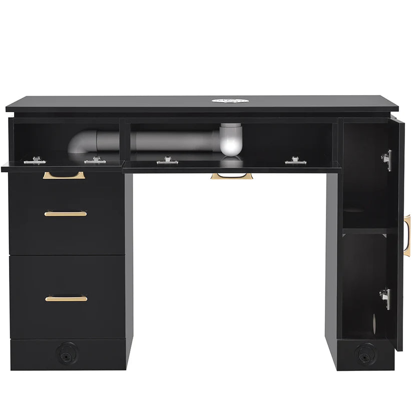 Avalon Manicure Table with Ventilation