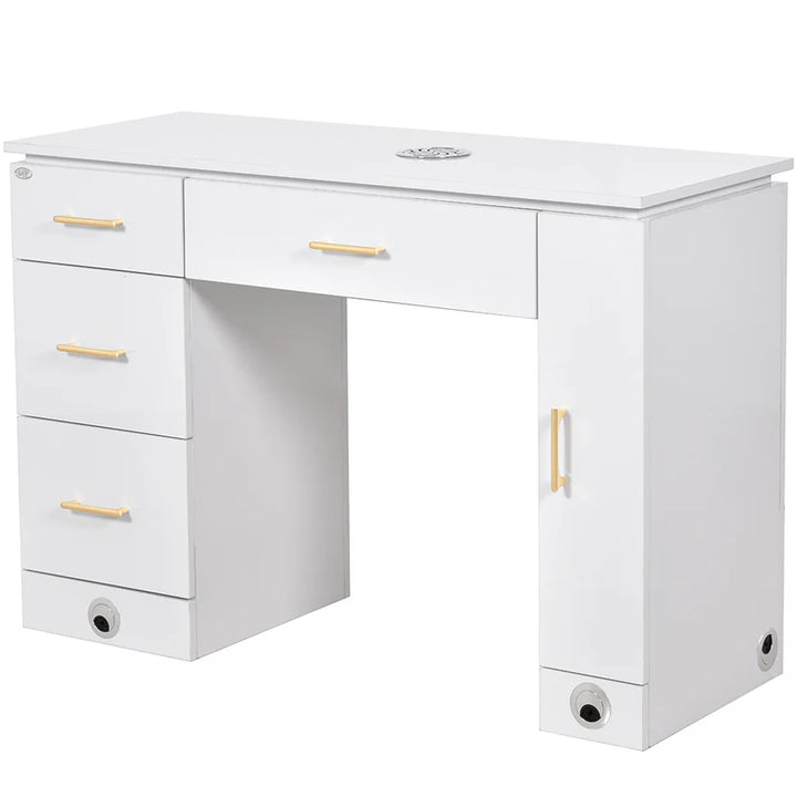 Avalon Manicure Table with Ventilation