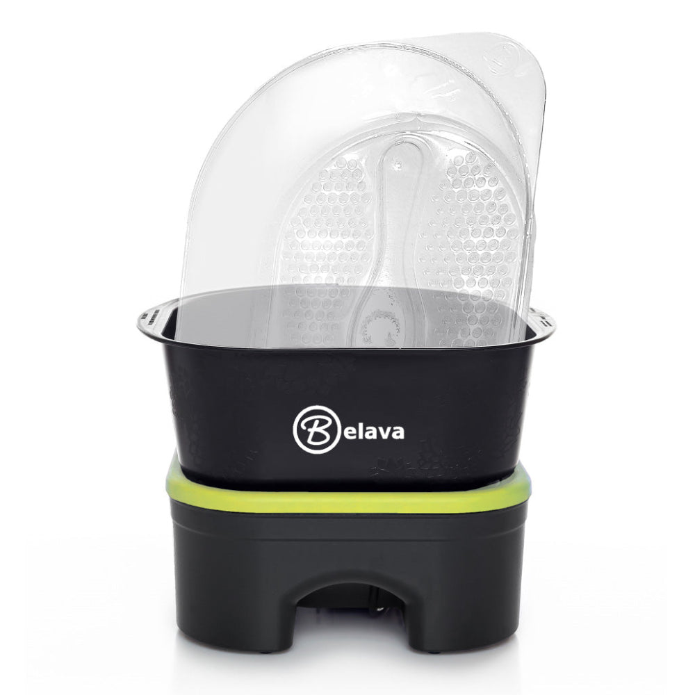 Pro Foot Massager in Lime-Yellow | w/ Heat & Vibration