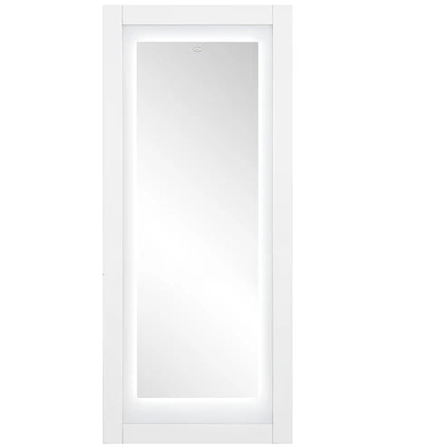 Luna LED Lighted Hair Salon Station and Wall Mirror