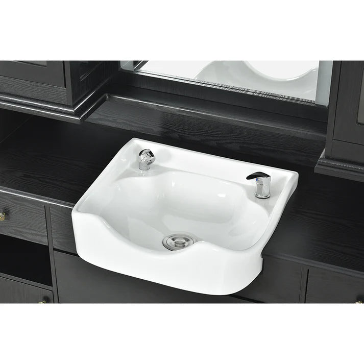 Mohegan LED Barber Front Wash Station