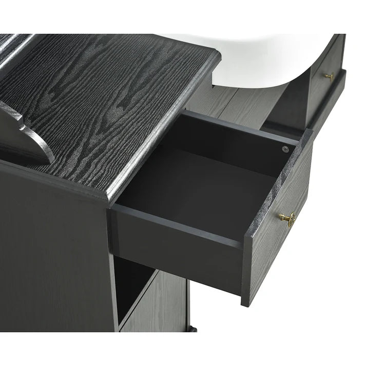 Mohegan LED Barber Front Wash Station