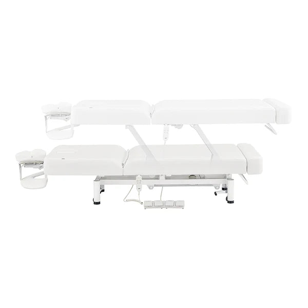 WellRelax 2-Motors Therapy Treatment Table with Tilting Cradle Pillow