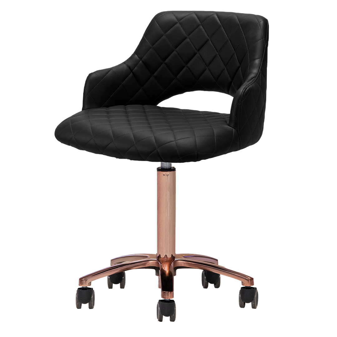 Gem Gold Edition Manicure Technician Stool