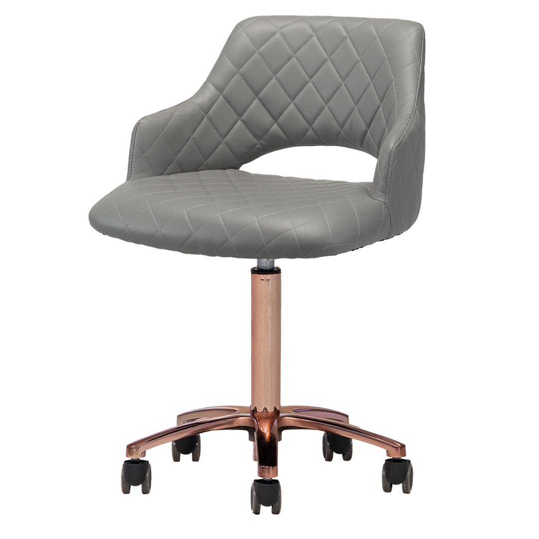 Gem Gold Edition Manicure Technician Stool