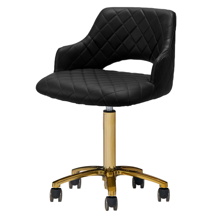 Gem Gold Edition Manicure Technician Stool