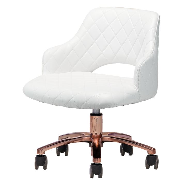 Gem Gold Edition Pedicure Technician Stool