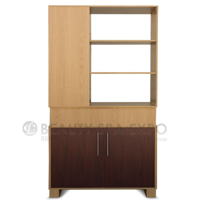 Contempo Salon Display Case with Nail Dryer