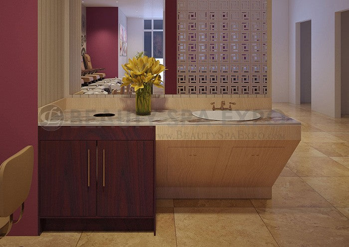 Contemporary Salon Sink Cabinet